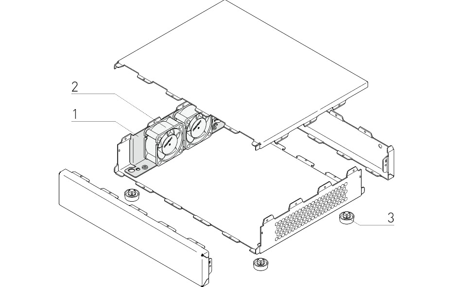 מאווררים למארז 19 אינץ שרופ SCHROFF INTERSCALE M